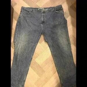 Harley Davidson Regular Fit Tapered Leg Denim Med Wash Jeans Mens Size 52x34